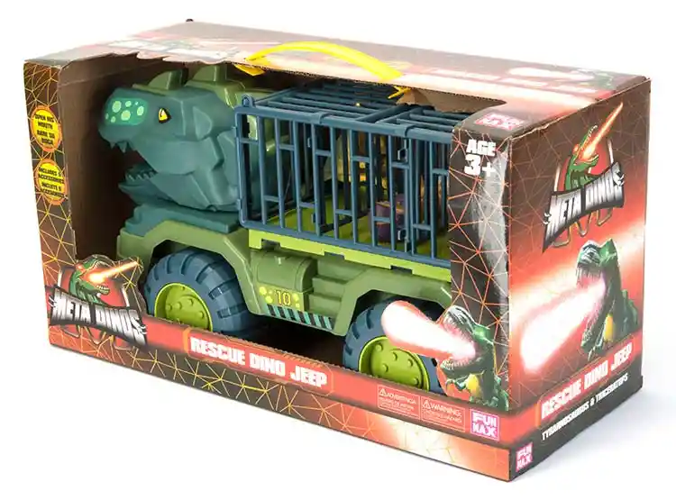 Ve Fwheel Mdino Dinosaur Truck W/cage