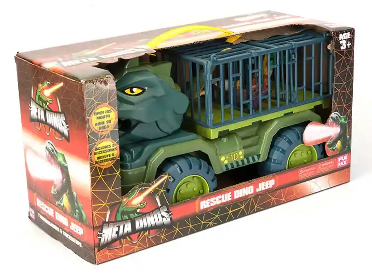 Ve Fwheel Mdino Dinosaur Truck W/cage