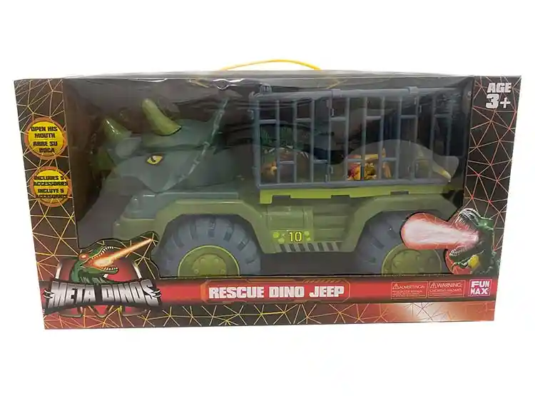 Ve Fwheel Mdino Dinosaur Truck W/cage