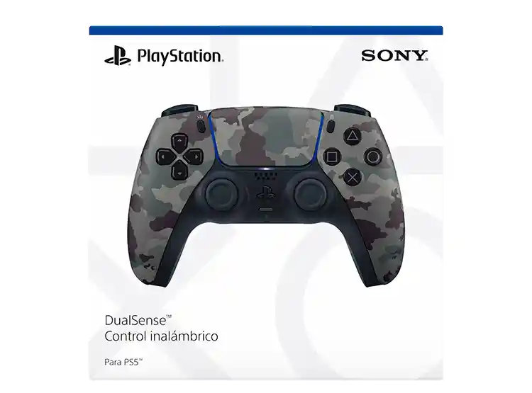 Control Ps5 Dualsense Gray Camo