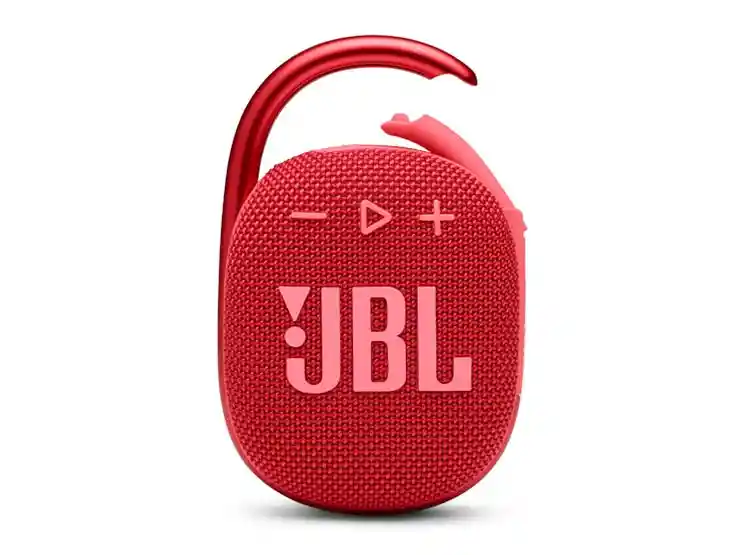 Parlante Bluetooth Jbl Clip 4 Rojo.