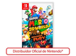 Juego Switch Sm 3d World &amp Bowsers Fury