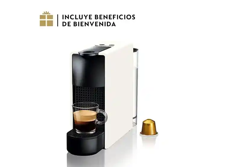 Cafetera Nespresso Essenza Mini Single White