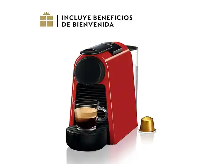 Cafetera Nespresso Essenza Mini Red