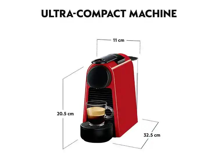 Cafetera Nespresso Essenza Mini Red