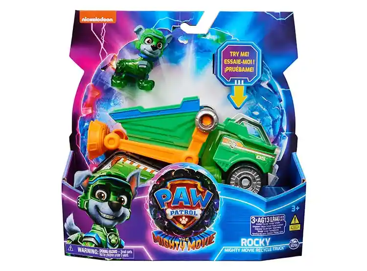 Paw Patrol Juguete Mmvie Veh Rocky