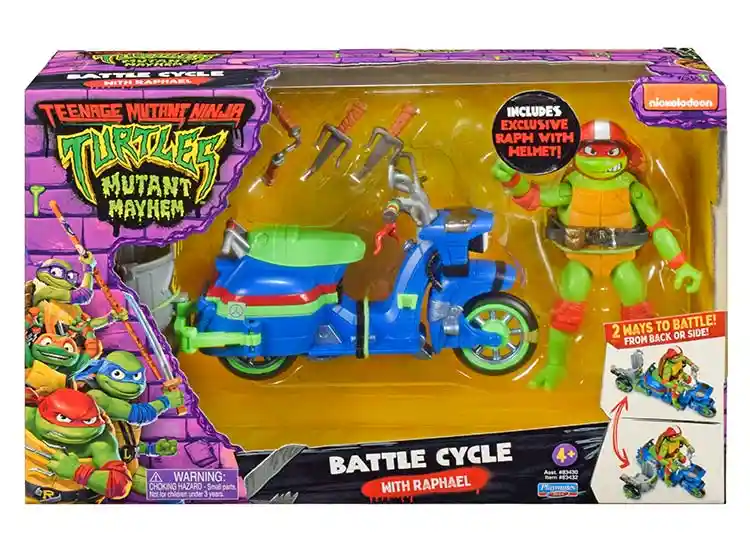 Tortugas Ninja Juguete Vehicle Movie