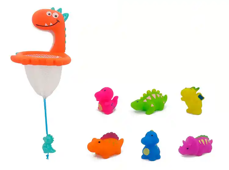 Ultra Toys Set Juego Baño Con Dinos