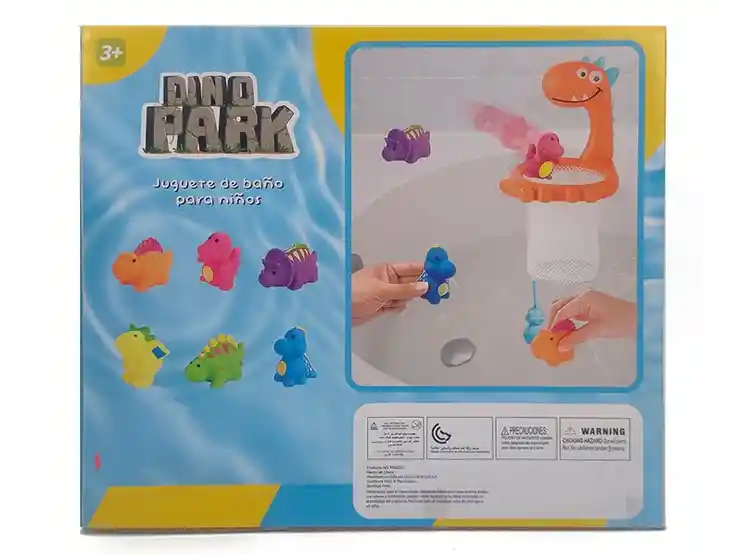 Ultra Toys Set Juego Baño Con Dinos