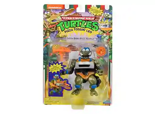 Tortugas Ninja Figura De Acción Clásico Lanzando Pizza