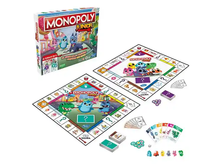 Hasbro Gamming Juego De Mesa Monopoly Junior