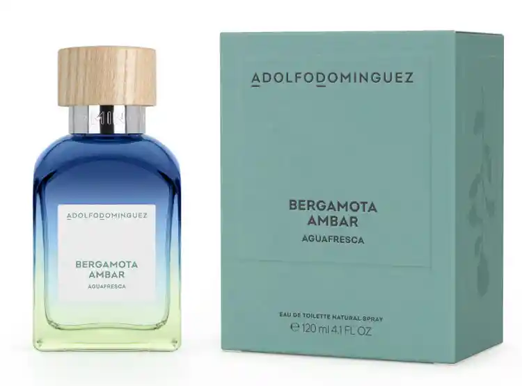 Perfume Adolfo Dominguez Agua Fresca Bergamota Ambar Hombre Edt 120 Ml