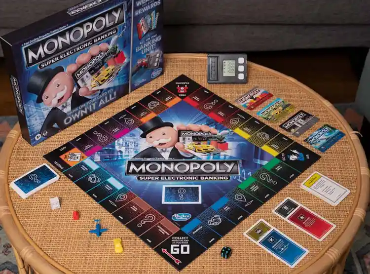 Hasbro Gamming Juego Mesa Monopoly Sup Banco Eléctronico