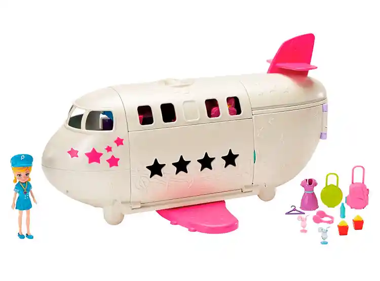 Polly Pocket Mega Jet De Viaje