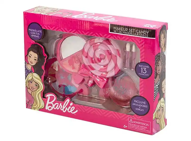 Barbie Set Maquillaje Candy