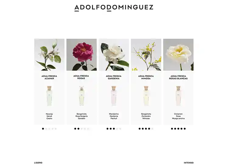 Perfume Adolfo Dominguez Agua Fresca Gardenia Mujer Edt 120 Ml