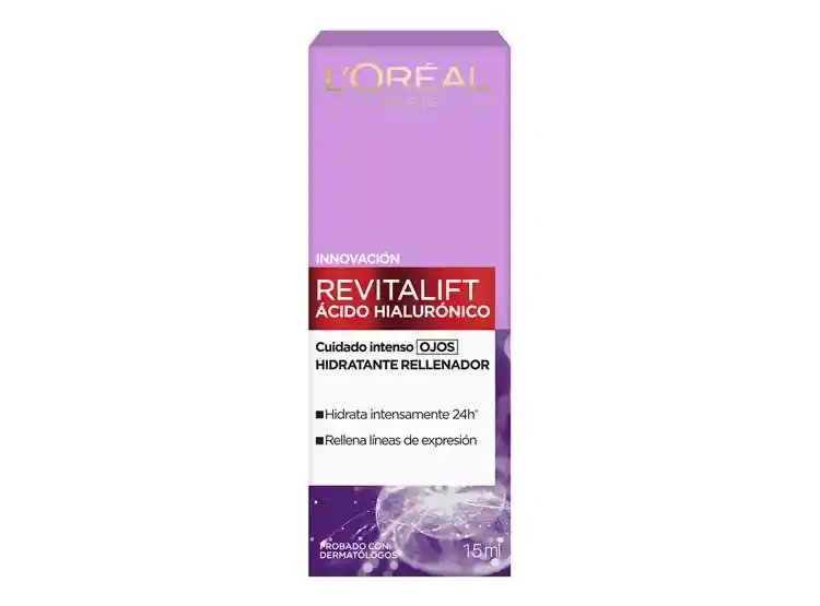 Loréal Crema Revitalift Ácido Hialuronico Ojos