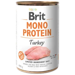 Brit Mono Protein Pavo Lata Para Perros