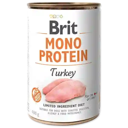 Brit Mono Protein Pavo Lata Para Perros