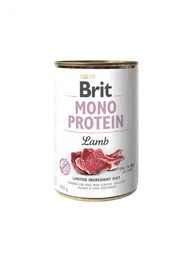 Brit Mono Protein Cordero Lata Para Perros