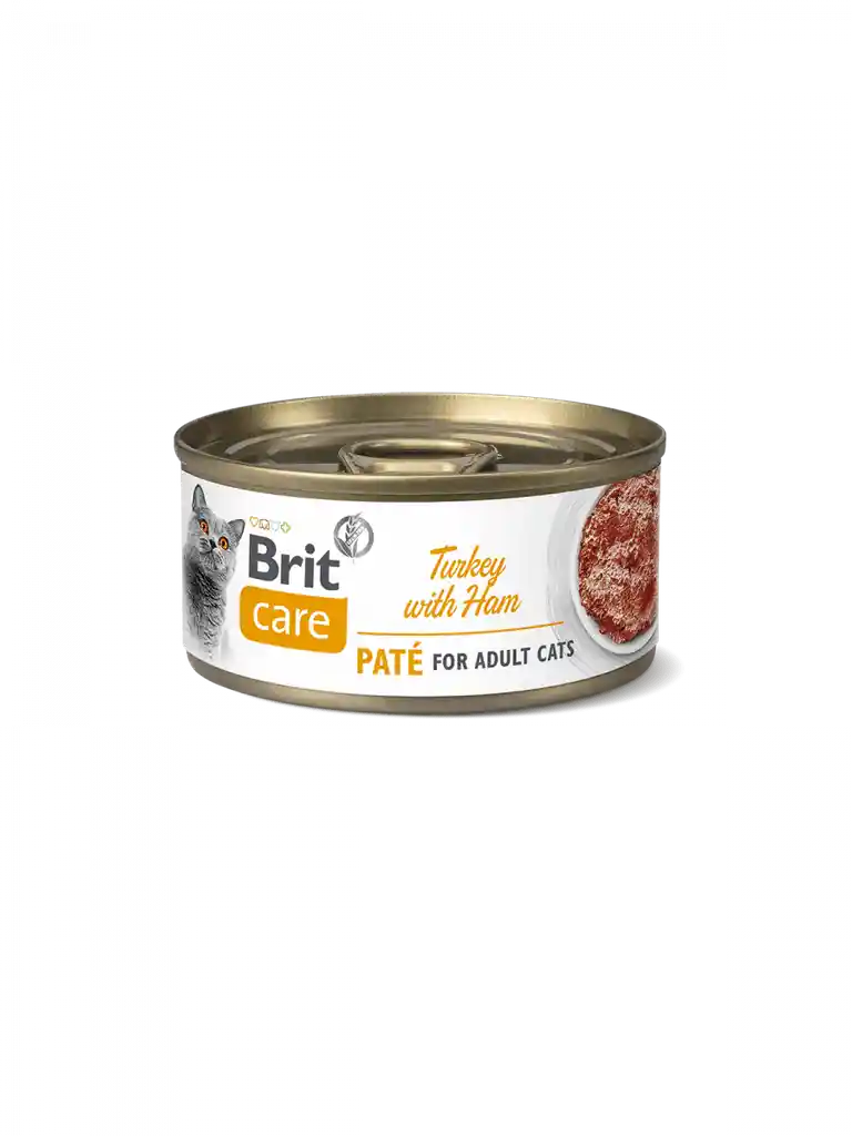 Brit Care Pate Pavo Con Jamon Para Gatos