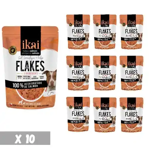 Snack Pack De 10 Flakes Perro