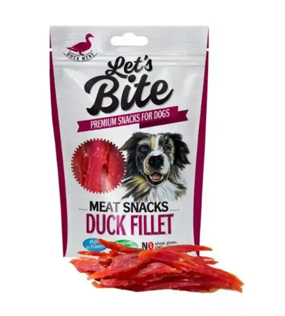 Brit Snacks Lets Bite Duck Fillet 80 Gr.