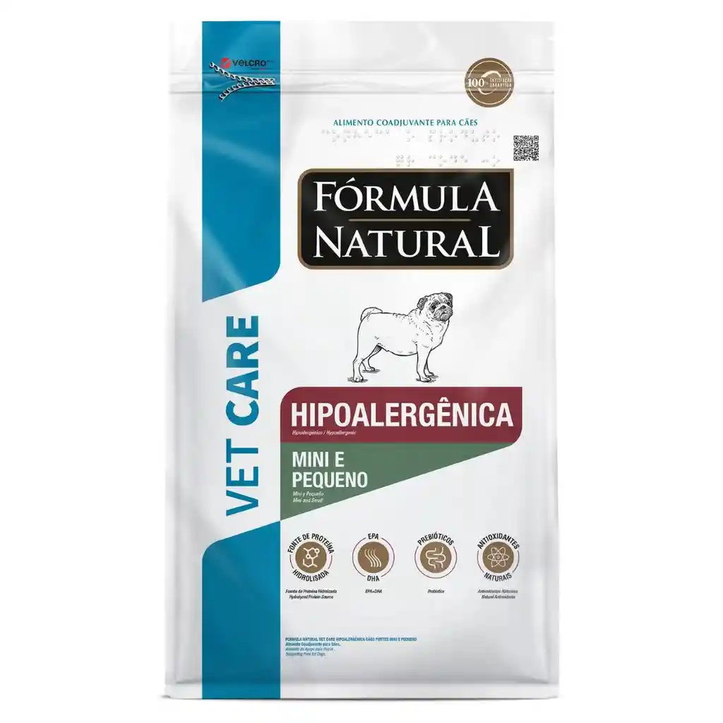 Formula Natural Vet Care Hipoalergenico Perro Adulto Razas Pequeña 2kg