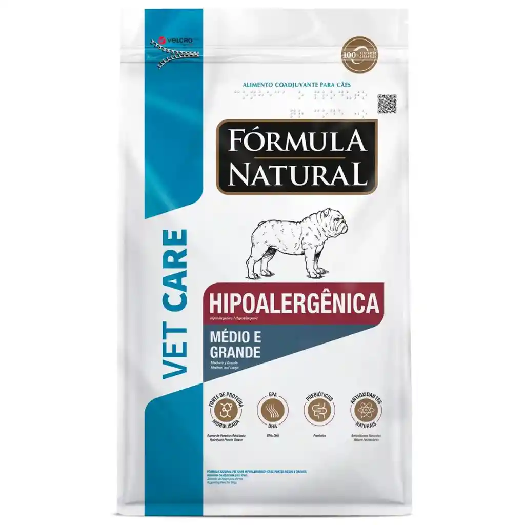 Formula Natural Vet Care Hipoalergenico Perro Adulto Razas Medianas Y Grandes 2kg