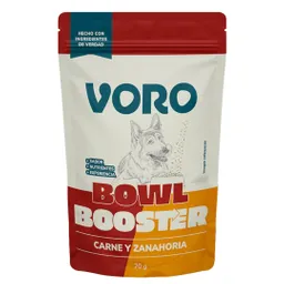 Voro - Bowl Booster Carne Y Zanahoria Perros 70g