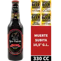 Cerveza Loco Patron Muerte Subita 10.5º G.l. 330cc