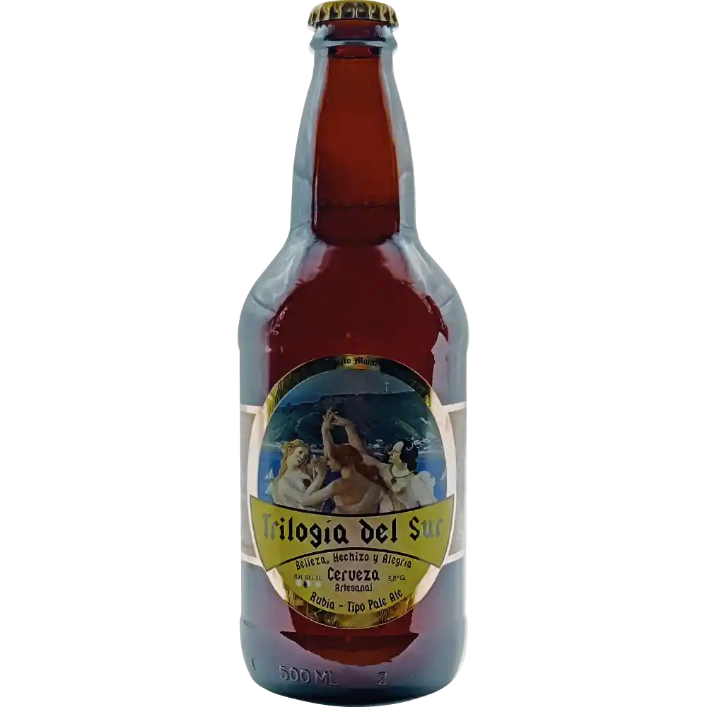 Cerveza Trilogia Del Sur Pale Ale 6.4º G.l. 500cc