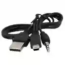 Cable Triple Mini Usb V3 Y Plus Auxiliar Parlante Jack 3.5mm