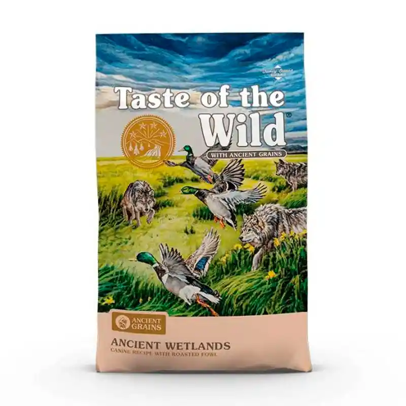 Taste Of The Wild Ancient Grains Wetlands (pato) 12.2 Kg