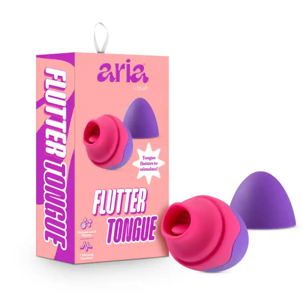 Vibrador Lamedor Clitorial Aria Flutter