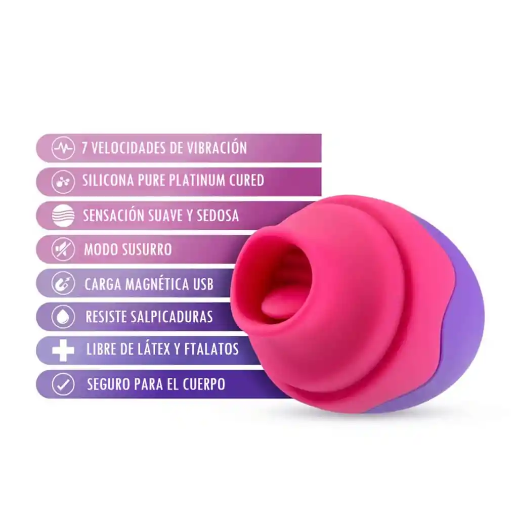 Vibrador Lamedor Clitorial Aria Flutter