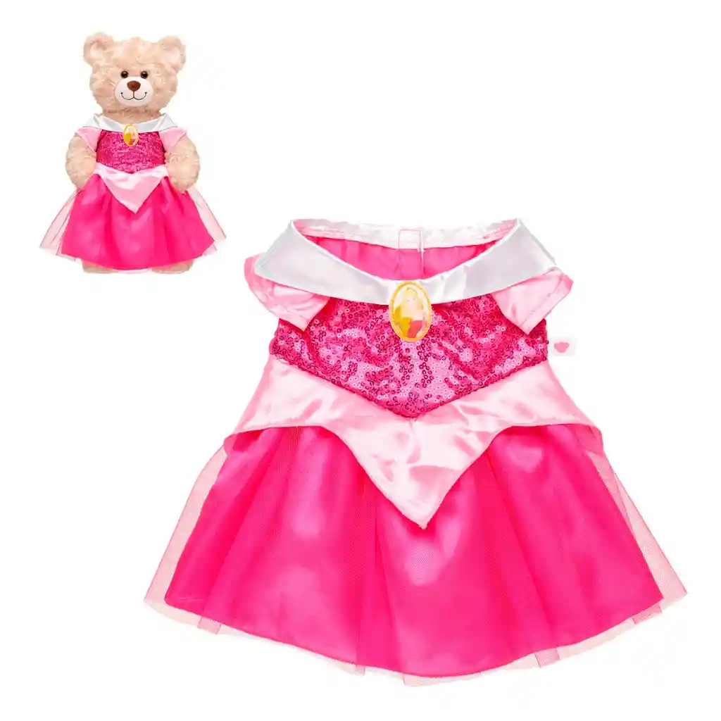 Vestido Bella Durmiente 3 Disney Build-a-bear