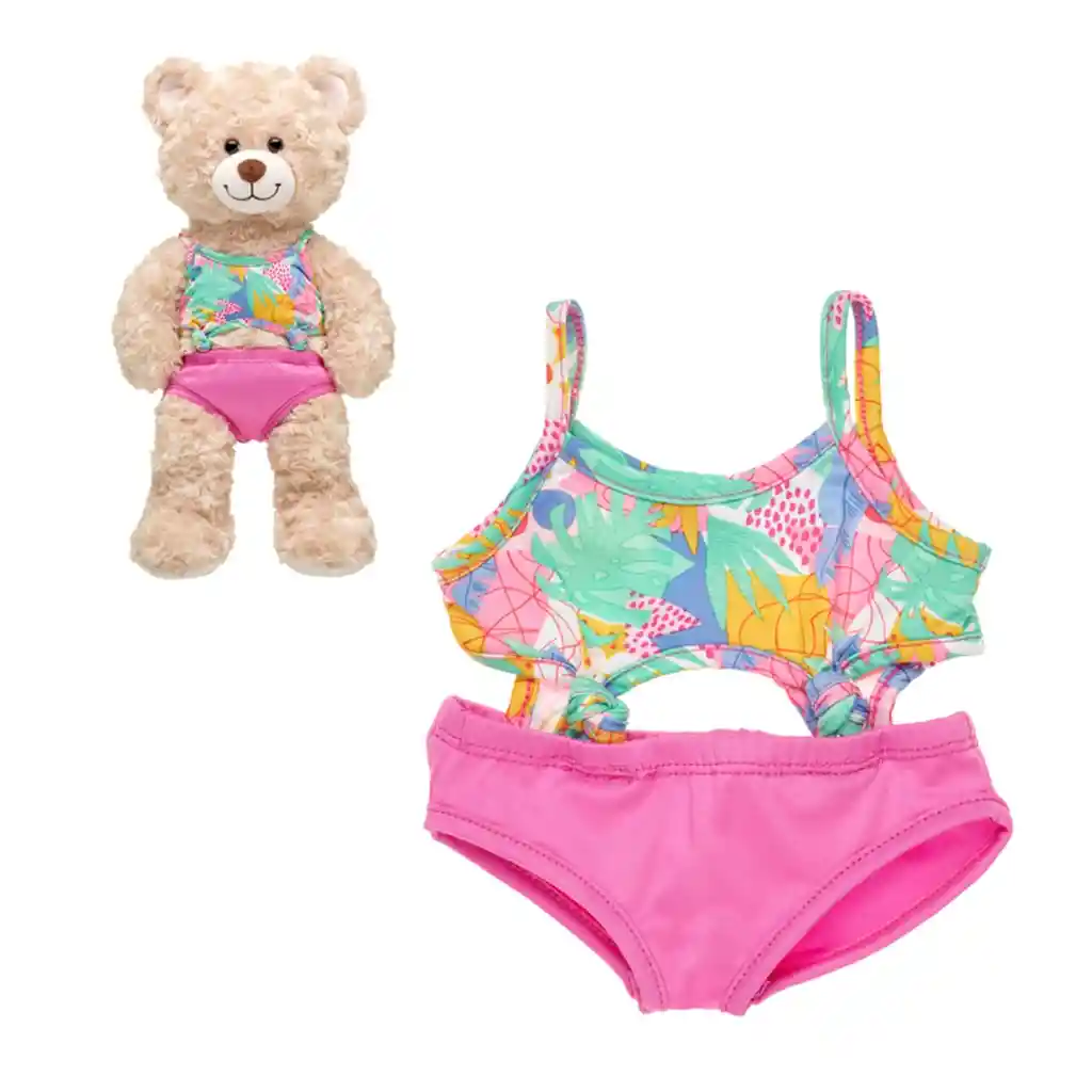 Traje De Baño Tropical Build-a-bear