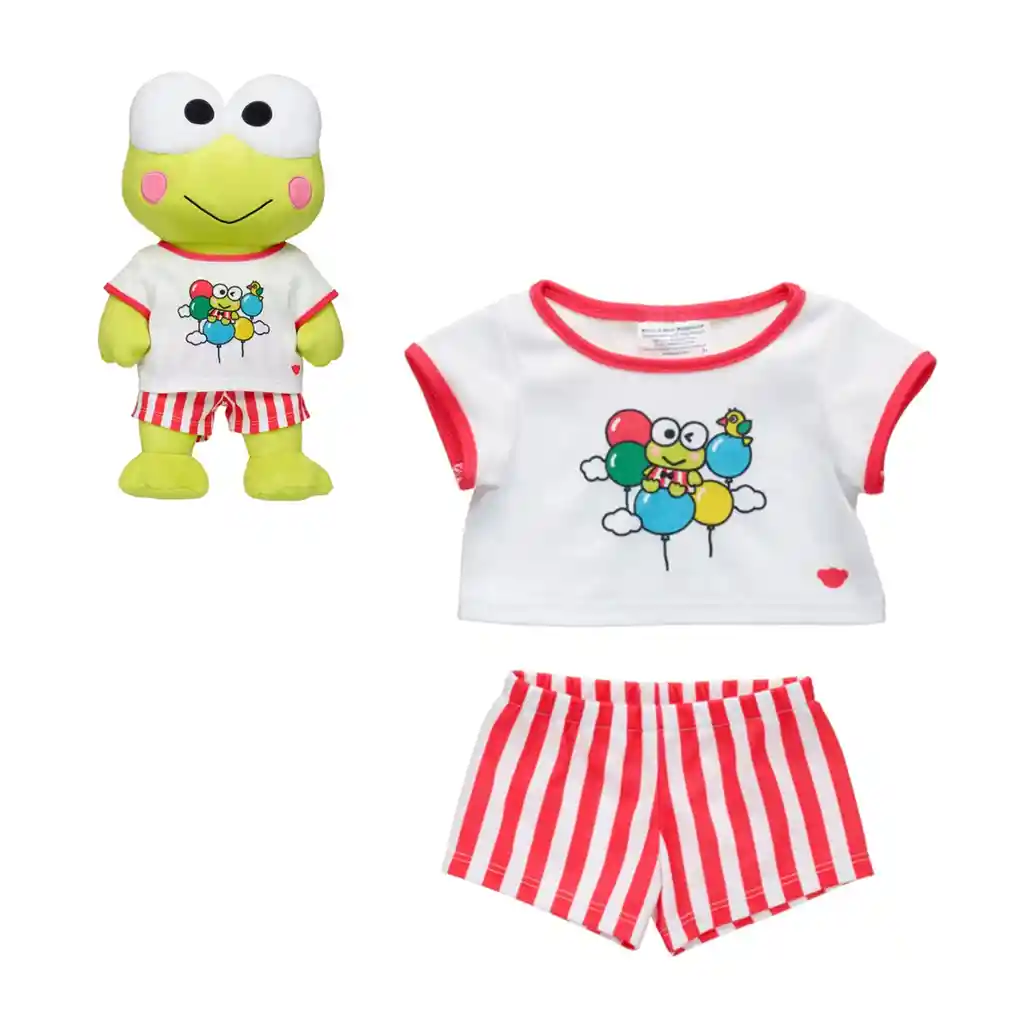 Set Short Keroppi Sanrio Build-a-bear