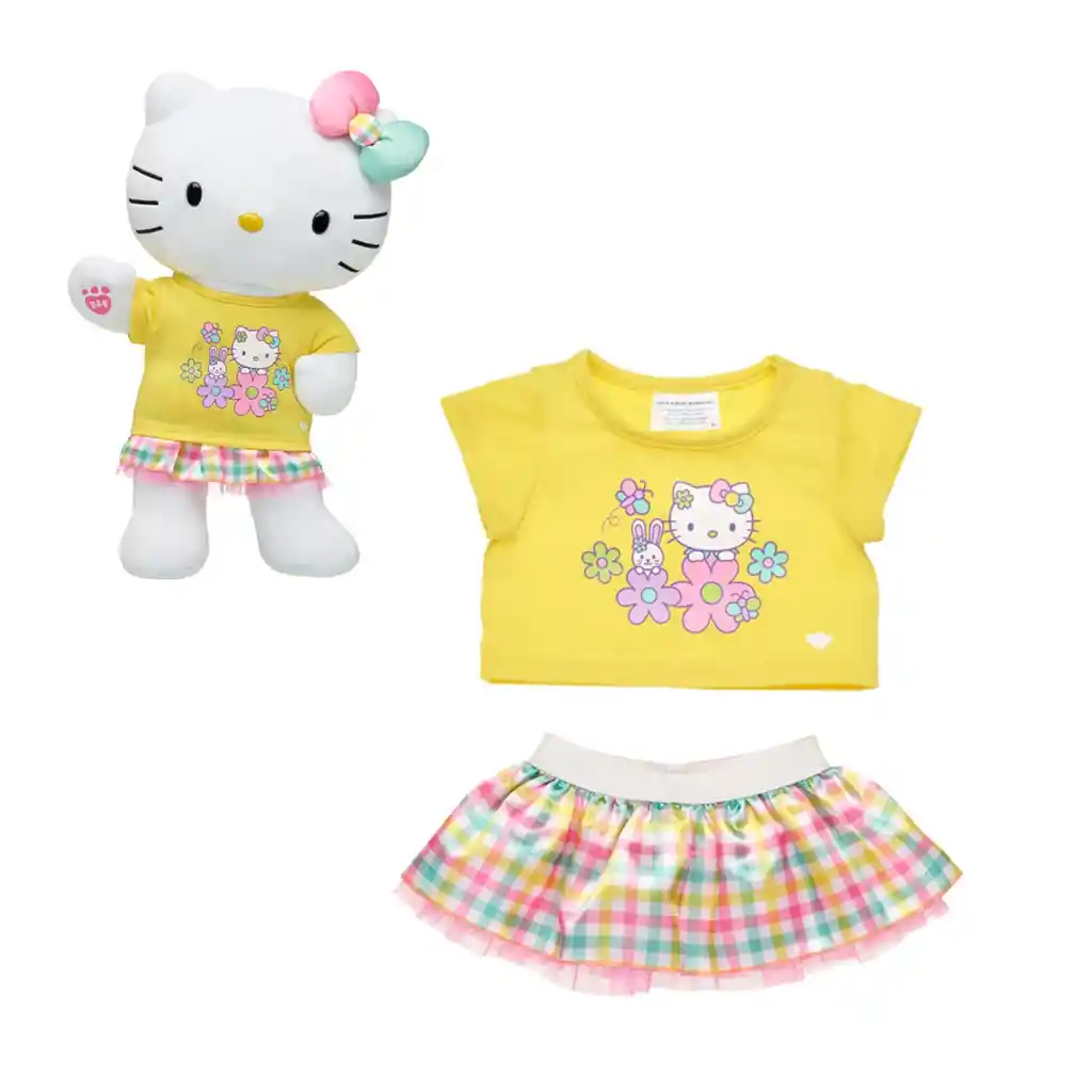 Set Falda Y Polera Hello Kitty Sanrio Build-a-bear