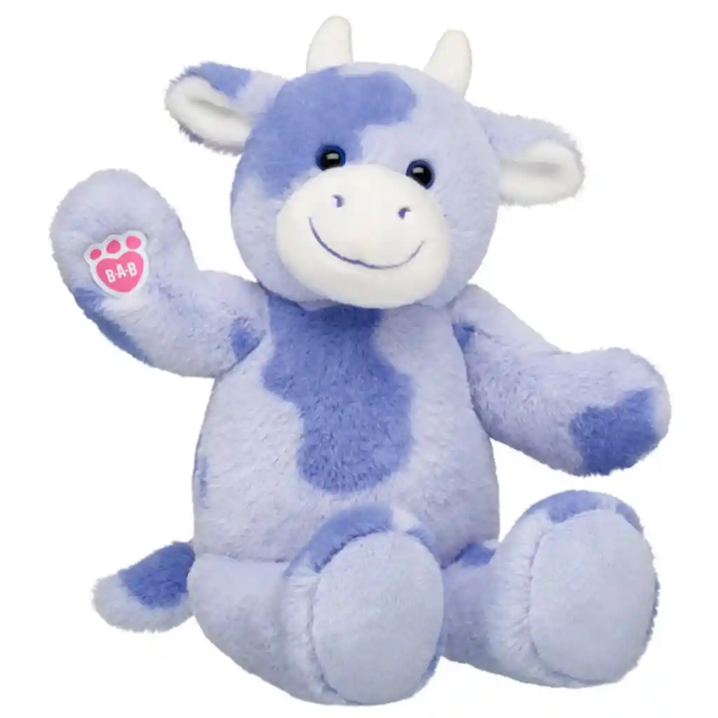 Peluche Vaca Morada Build-a-bear