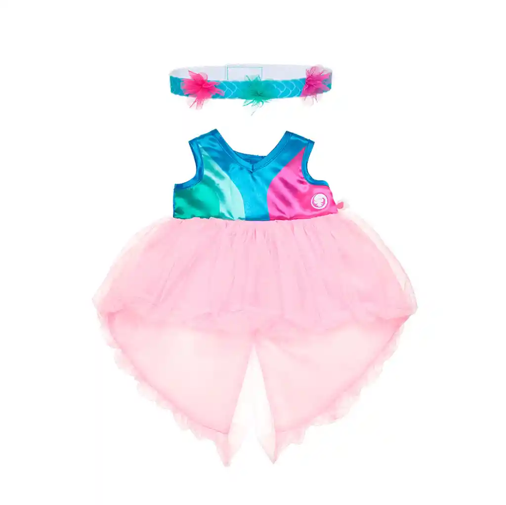 Vestido Tul Poppy Trolls Build-a-bear