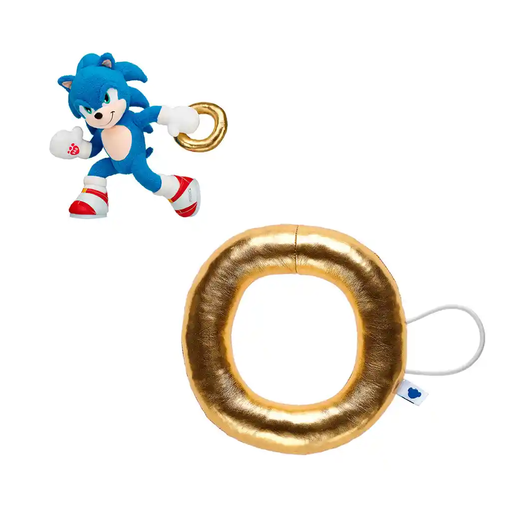 Aro Dorado Sonic Build-a-bear