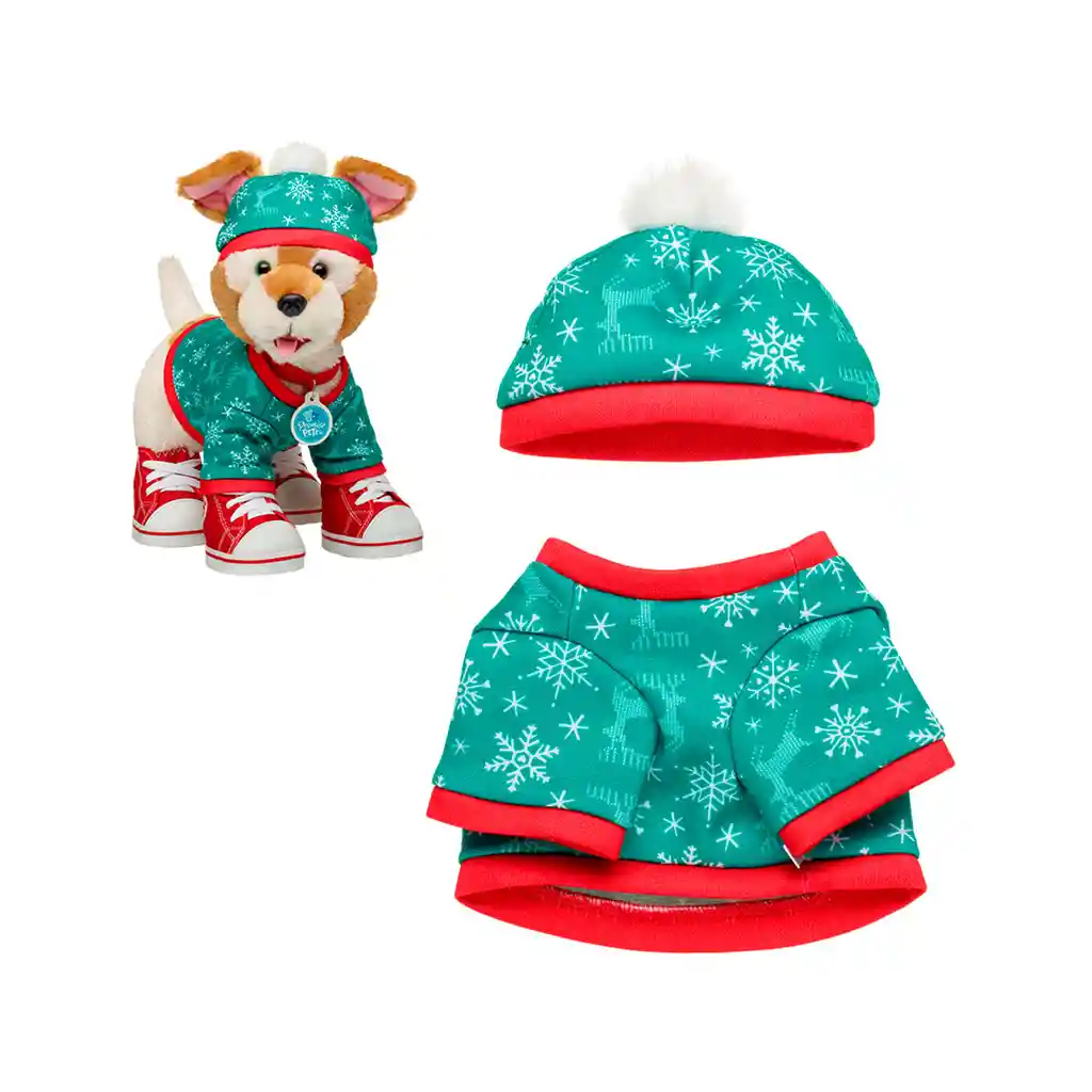 Sweater Verde Navidad Merry Mission Build-a-bear