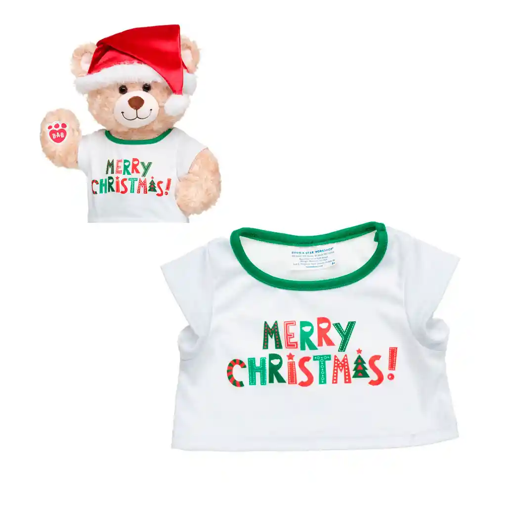 Polera Navidad 2023 Build-a-bear