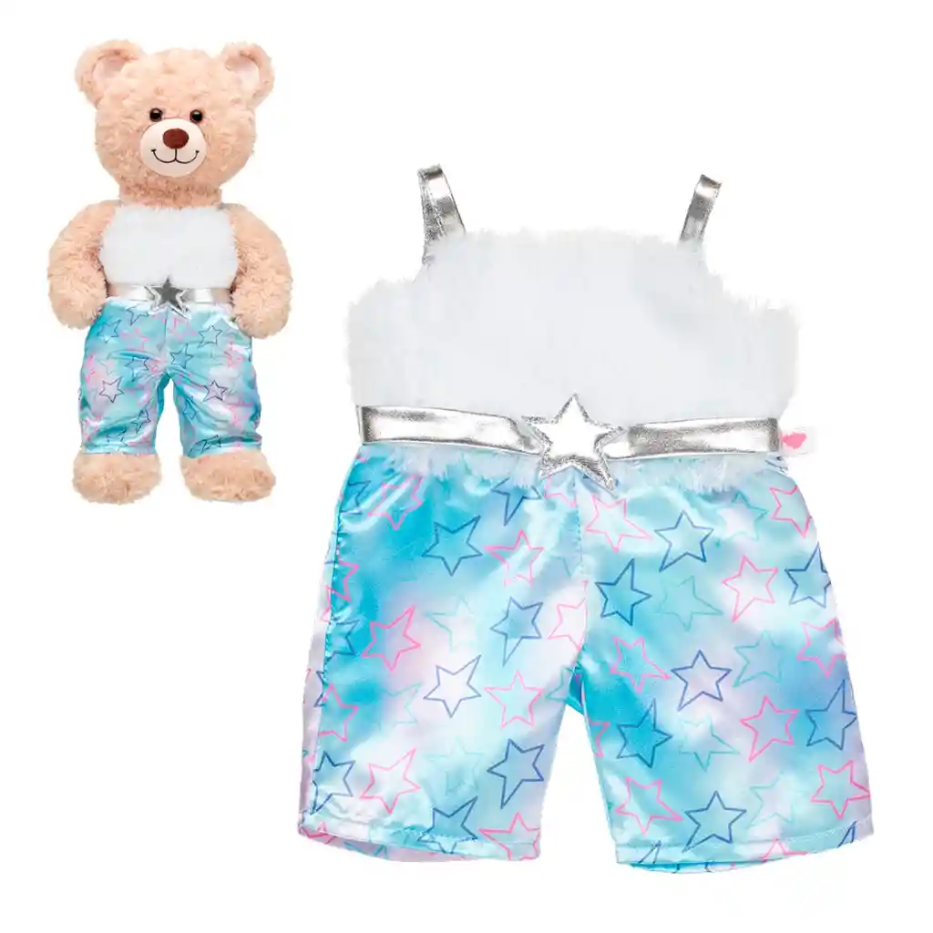 Enterito Estrellas/piel Risa Honey Girls Build-a-bear