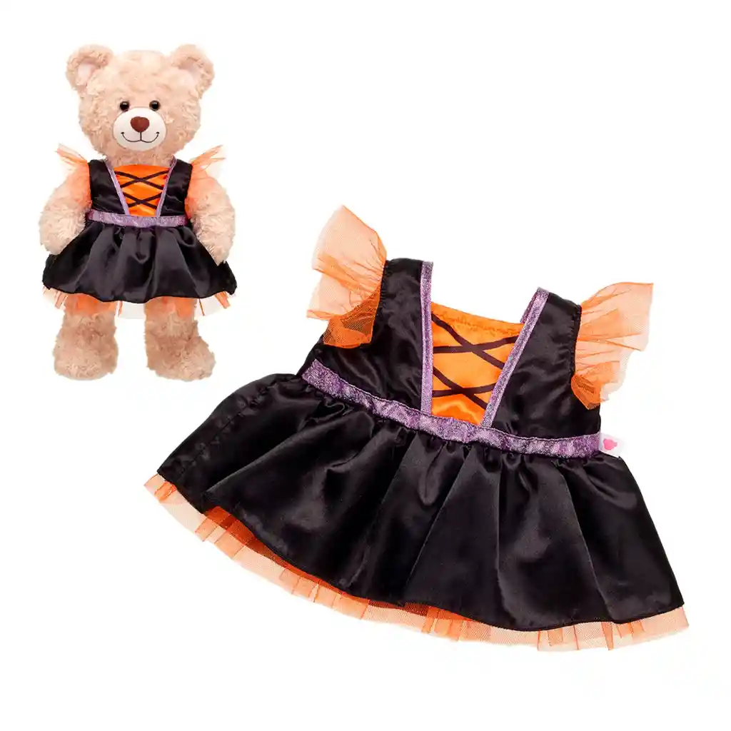 Vestido Bruja Negro Halloween Build-a-bear