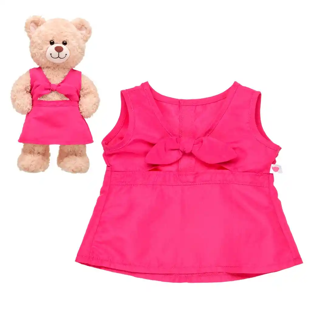 Vestido Fucsia Build-a-bear