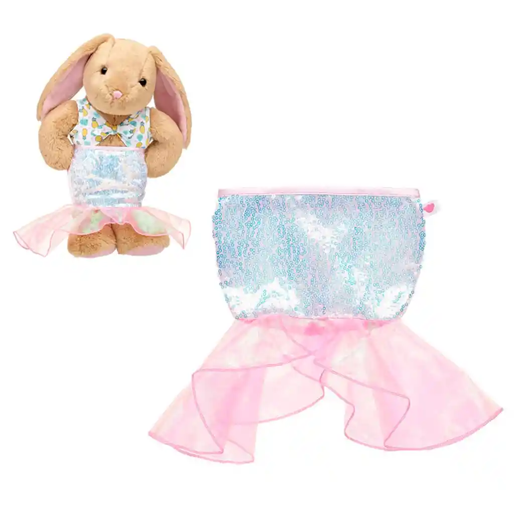 Falda Cola De Sirena Build-a-bear