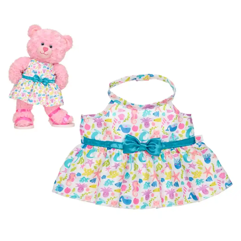 Vestido Animales Del Mar Build-a-bear